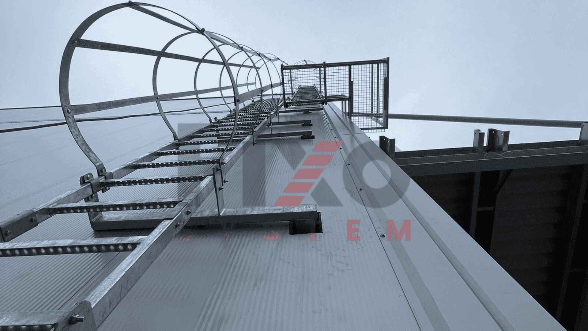 Modułowa drabina ewakuacyjna – segmenty